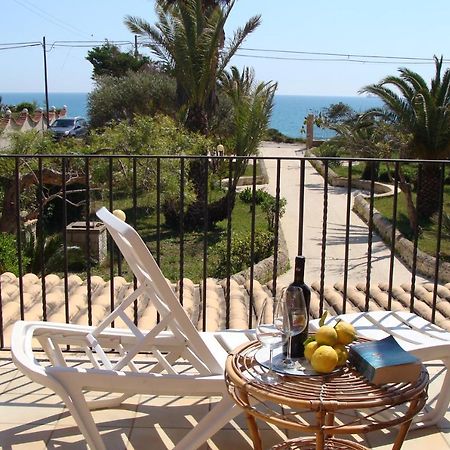 La Villa Rosa Al Mare Pozzallo Bagian luar foto