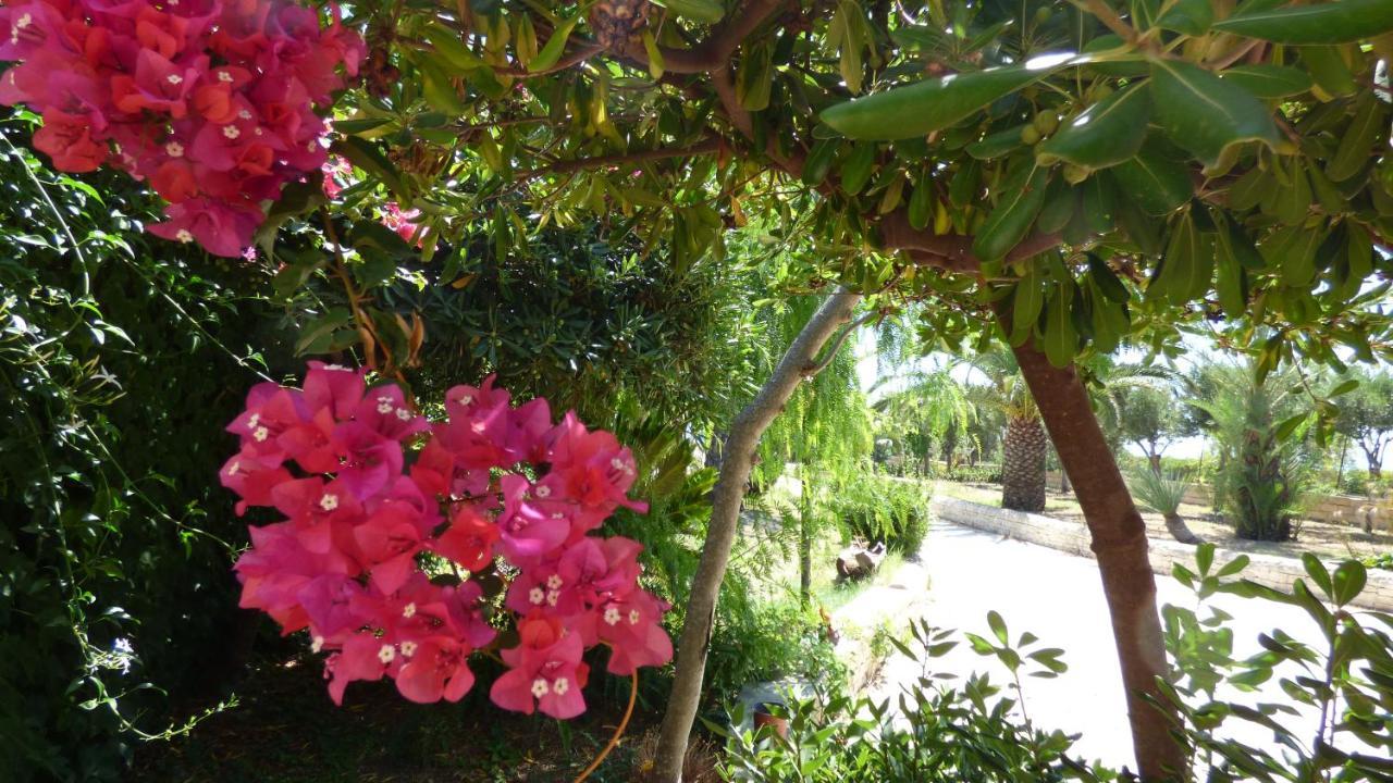 La Villa Rosa Al Mare Pozzallo Bagian luar foto